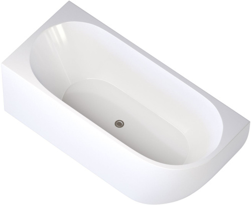Акриловая ванна Aquanet Elegant А 260054 180, белая матовая фото 5