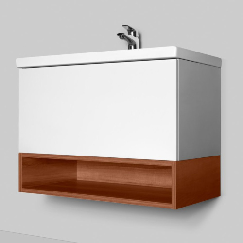 Мебель для ванной AM.PM Gem 60 белый глянец, с 1 ящиком фото 15