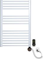 Полотенцесушитель электрический Luxrad Regular 063823 76x50 R, белый, терморегулятор selmo smart programm с пультом