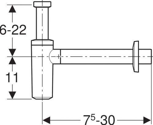 Сифон для раковины Geberit 151.034.11.1 фото 2