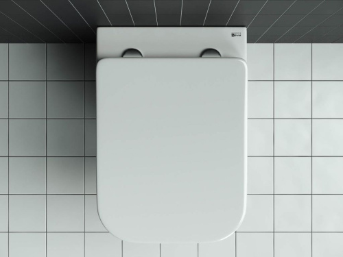 Унитаз подвесной Ceramica Nova Mono CN1902 с микролифтом, безободковый фото 4