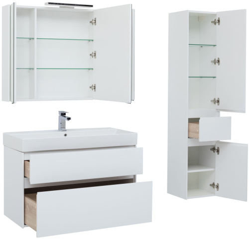 Мебель для ванной Aquanet Бруклин 100 фото 8