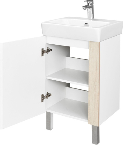 Мебель для ванной AQUATON Кантри 50 белый/дуб верона фото 10 Мебель для ванной AQUATON Кантри 50 белый/дуб верона фото 10