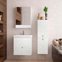 Тумба с раковиной Style Line Вероника 60 Люкс Plus, белая