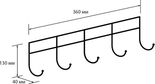 Крючок Verran 235-04 фото 2