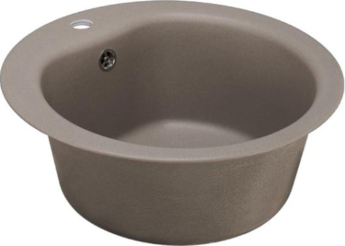 Мойка кухонная AQUATON Мида серый шелк фото 2