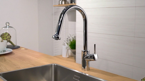Смеситель Hansgrohe Talis S2 Variarc 14877000 для кухонной мойки фото 16