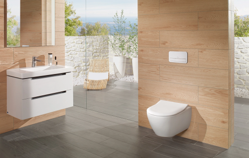 Унитаз подвесной Villeroy & Boch Subway 2.0 5614R201 alpin фото 6