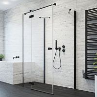 Душевой уголок Radaway Essenza New Black KDJ+S 120х90 L