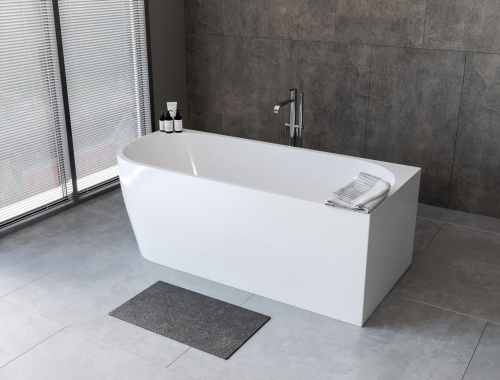 Акриловая ванна Aquanet Elegant B 260055 180, белая матовая фото 4
