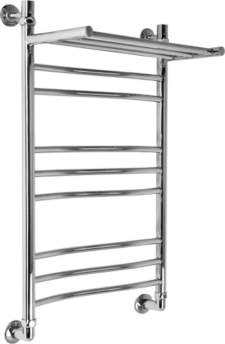 Полотенцесушитель водяной Aquanerzh Волна групповая с полкой 70х50