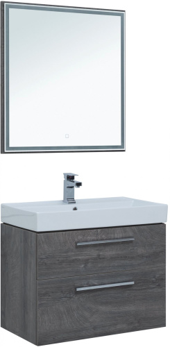 Мебель для ванной Aquanet Nova 75 дуб рошелье фото 6