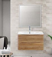 Тумба с раковиной BelBagno Acqua 80 подвесная, rovere rustico