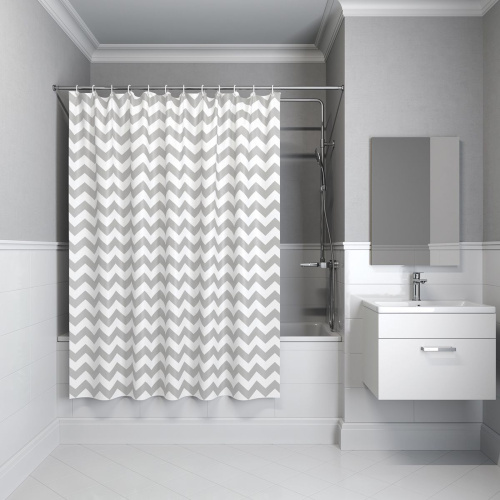 Штора для ванной IDDIS Basic B07P118i11 180х180 фото 7