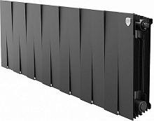 Радиатор биметаллический Royal Thermo Piano Forte 300 noir sable, 14 секций