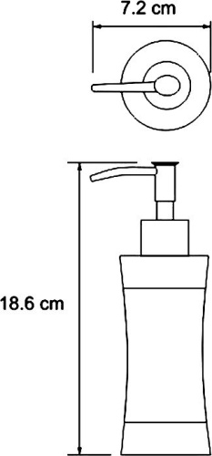 Дозатор Wasserkraft Wern K-7599 фото 4