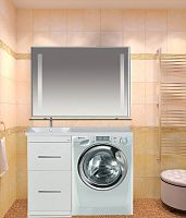 Тумба с раковиной Misty Мексика под стиральную машину