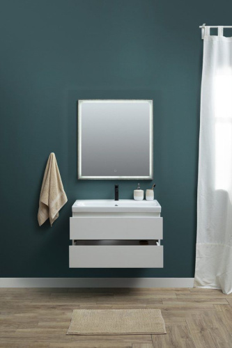 Мебель для ванной Aquanet Rosso 80 белая, дуб рошелье фото 4