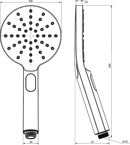 2 310 руб. Душевая лейка Ravak Туман 956.00 фото 4 Душевая лейка Ravak Туман 956.00 фото 4