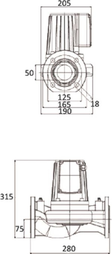 Циркуляционный насос Pumpman GRS50/12F фото 2