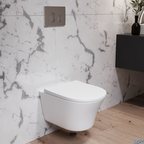 20 990 руб. Унитаз подвесной Damixa Skyline DX35C1700SC с микролифтом фото 3 Унитаз подвесной Damixa Skyline DX35C1700SC с микролифтом фото 3