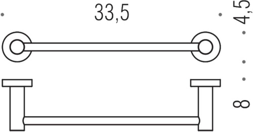 Полотенцедержатель Colombo Design Plus W4909.NM фото 3