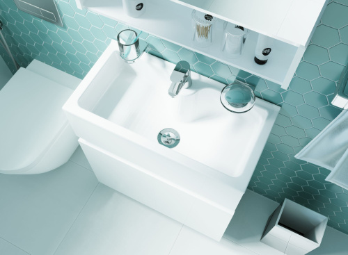 Мебель для ванной 1MarKa Mira 60H белый глянец фото 10 Мебель для ванной 1MarKa Mira 60H белый глянец фото 10