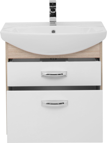 Мебель для ванной Aquanet Грейс 65 2 ящика, дуб сонома фото 10 Мебель для ванной Aquanet Грейс 65 2 ящика, дуб сонома фото 10