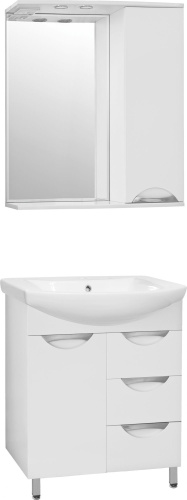 Мебель для ванной Style Line Жасмин 70 белая фото 14