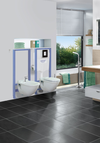 Система инсталляции для унитазов Grohe Rapid SL 38772001 3 в 1 с кнопкой смыва фото 4