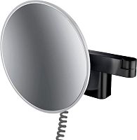 Косметическое зеркало Emco Kosmetikspiegel 1095 133 40 с подсветкой, черное