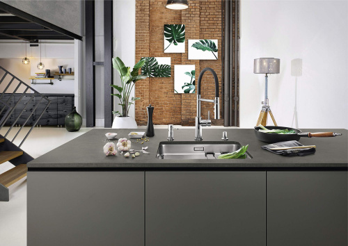 Смеситель Blanco Catris-S Flexo 525791 для кухонной мойки фото 4