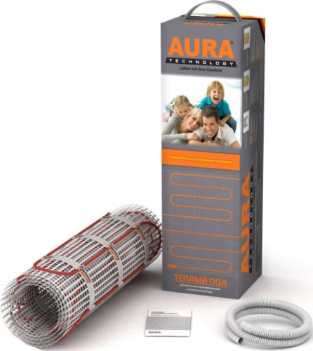 Теплый пол Aura Technology MTA 1350-9,0 + терморегулятор