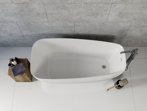 Акриловая ванна Aquanet Trend 260052 170x80, белая матовая фото 4