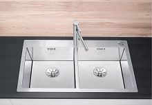 Мойка кухонная Blanco Claron 400/400-IF/А клапан-автомат