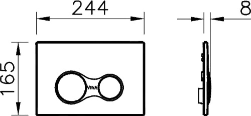 Комплект VitrA Zentrum 9012B003-7206 4 в 1 с микролифтом фото 8