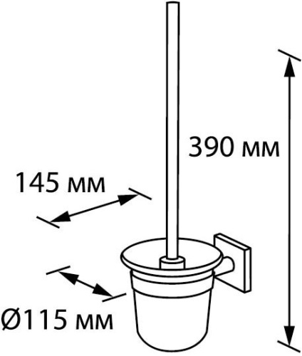 Ершик Verran Pillar 275-22 фото 4
