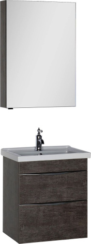 Мебель для ванной Aquanet Эвора 60 дуб антик фото 5