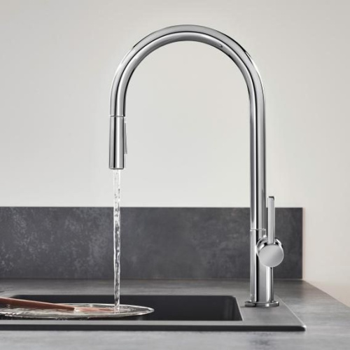 Смеситель Hansgrohe Talis M54 72800000 для кухонной мойки, хром фото 2