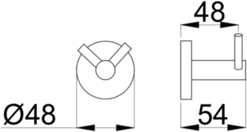 Крючок Bien Sera двойной фото 2