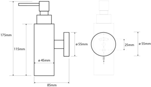 Дозатор Sapho X-Round XR104 фото 2