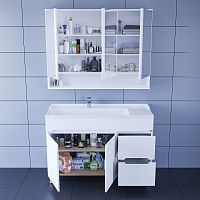 Мебель для ванной СанТа Лондон 120 напольная