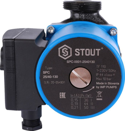 Циркуляционный насос Stout 25/40-130