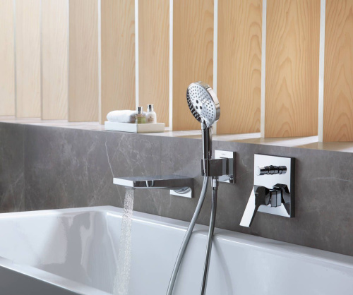 Смеситель Hansgrohe Metropol 32546000 для ванны с душем, хром фото 2