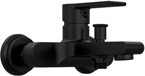 9 045 руб. Смеситель Cersanit Brasko Black 63108 для ванны с душем фото 2 Смеситель Cersanit Brasko Black 63108 для ванны с душем фото 2