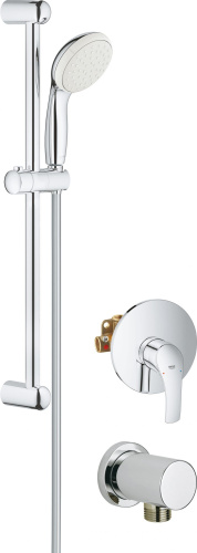 Душевой комплект Grohe Eurosmart 33556002 + 27853001 + 27057000 фото 4