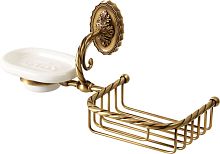 Мыльница Migliore Edera ML.EDR-60.326.BR бронза