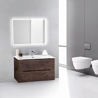 Тумба с раковиной BelBagno Etna 39 70 rovere moro