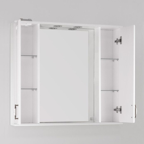 Зеркало Style Line Олеандр-2 90/С Люкс, белый фото 2