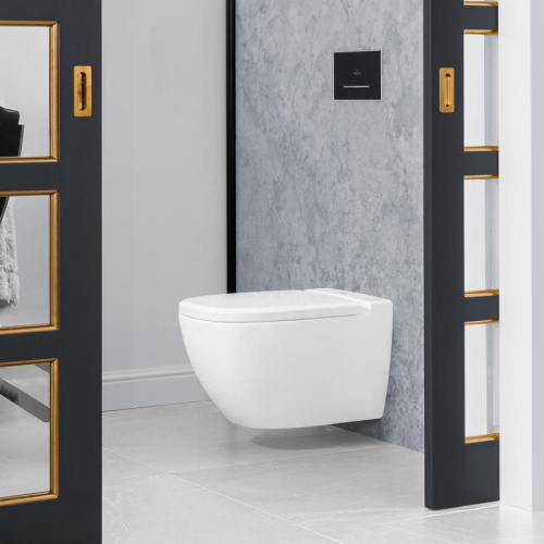 Унитаз подвесной Villeroy & Boch Antheus stone white фото 13